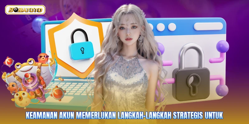 Keamanan akun memerlukan langkah-langkah strategis untuk
