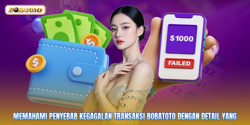 Memahami penyebab kegagalan transaksi Bobatoto dengan detail yang