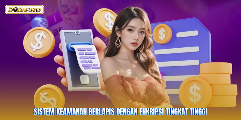 Sistem keamanan berlapis dengan enkripsi tingkat tinggi