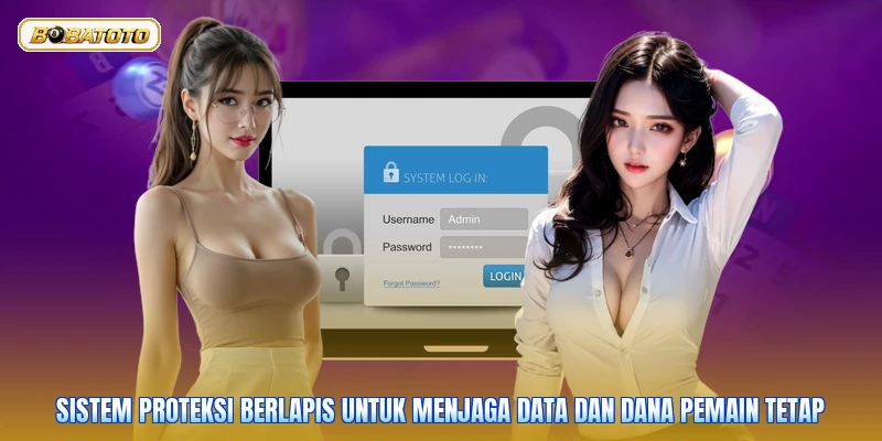 Sistem proteksi berlapis untuk menjaga data dan dana pemain tetap